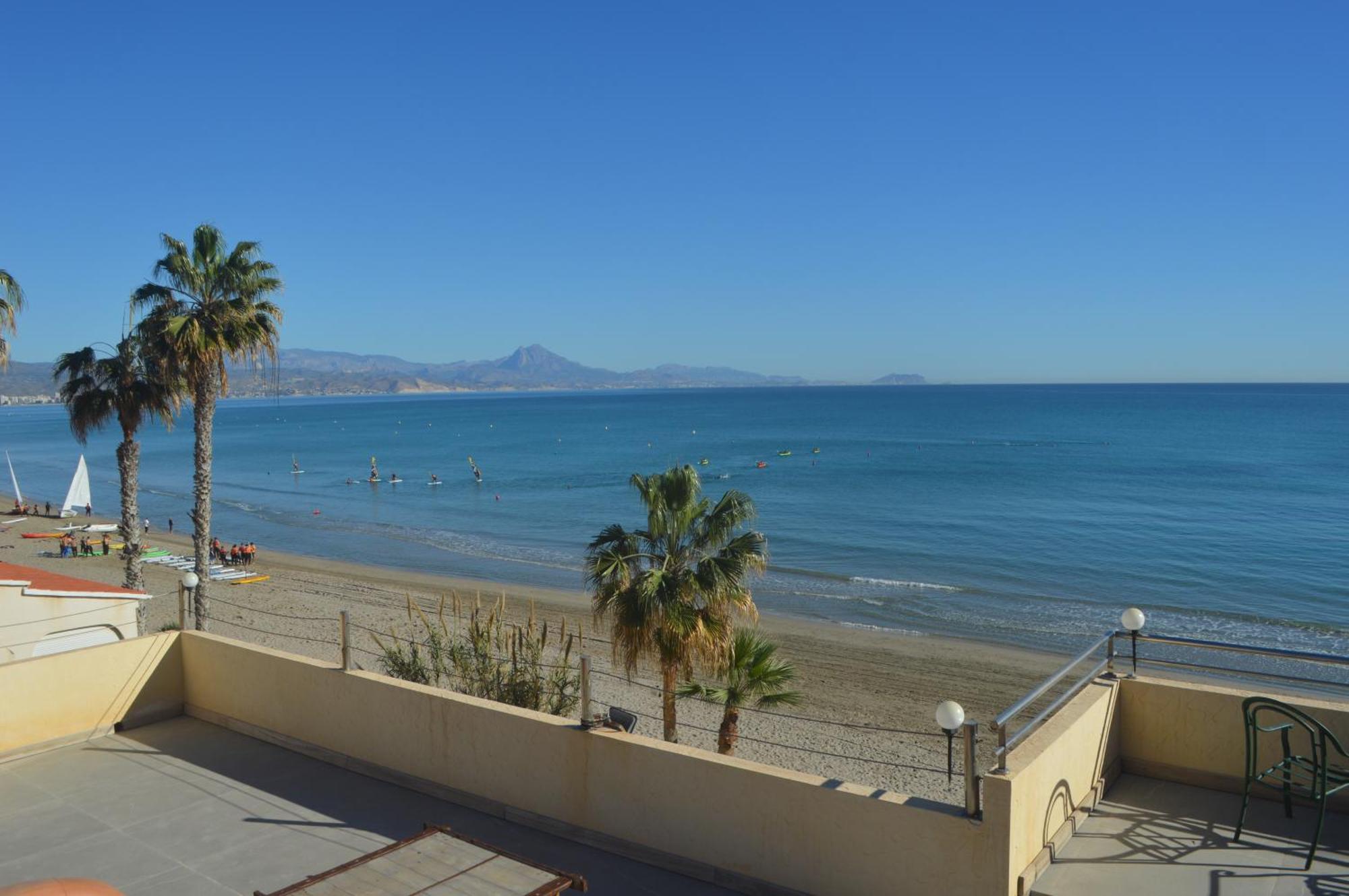 Excepcional Apartamento Loft A Pie De Playa En Chalet Roquetes Alicante Exterior photo