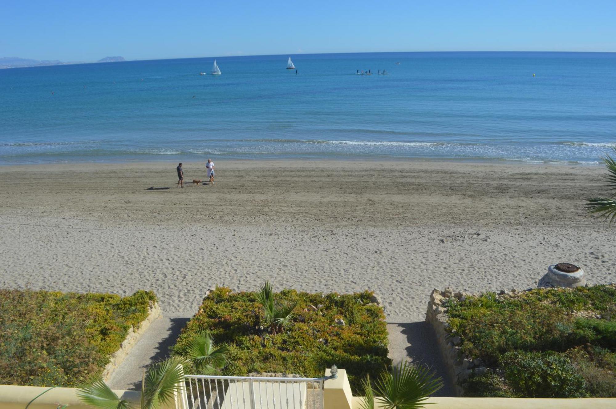 Excepcional Apartamento Loft A Pie De Playa En Chalet Roquetes Alicante Exterior photo